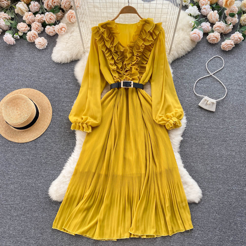 Fashion Summer Women's Long Sleeve Dress