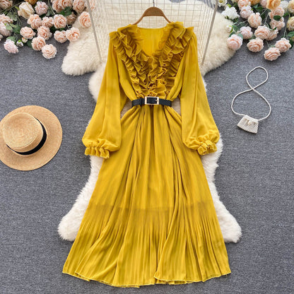 Fashion Summer Women's Long Sleeve Dress