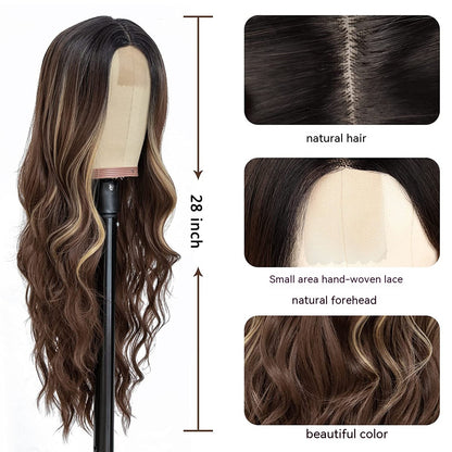 Women Wave Long Curly fake Hair