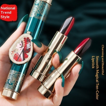 Magic Color-Changing Lipstick – Moisturizing Long-Lasting Lip Color