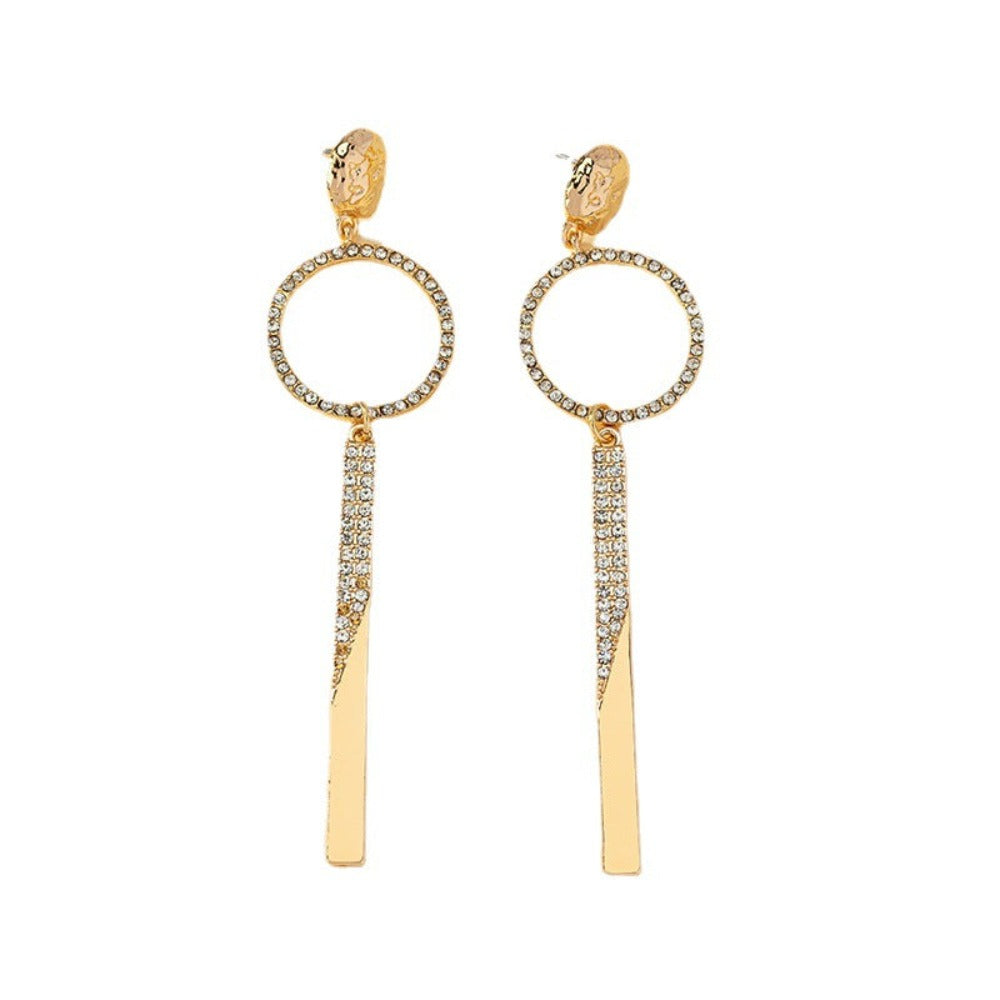 Diamond Elegant Geometric Women's Earrings