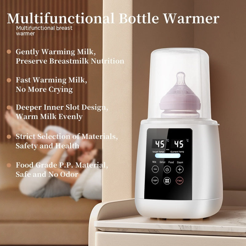 Multi Functional Single Bottle Milk Warmer With Constant Heating Temperature