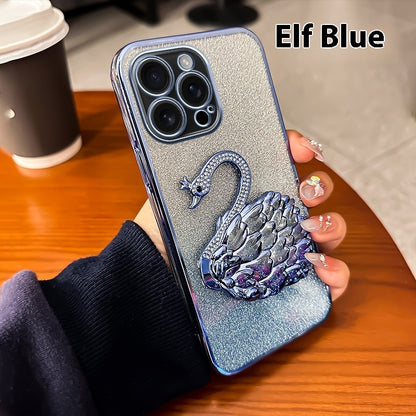 Swan Bracket Phone Case