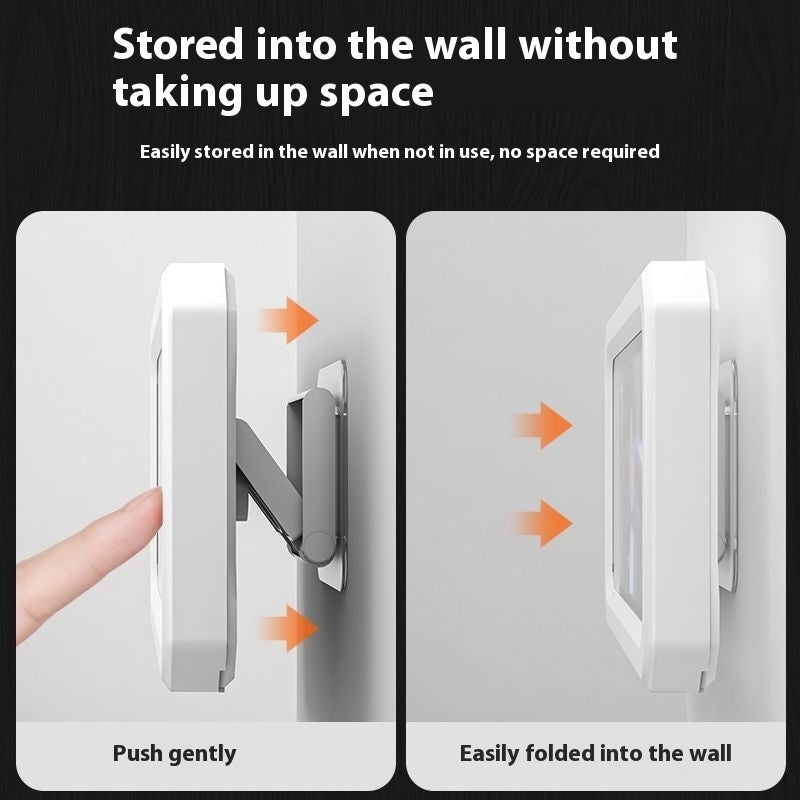 Waterproof Touch Screen Rotatable Bathroom Wall-mounted Mobile Phone Holder