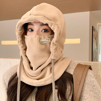 Hat Cycling Winter Women's Windproof Outdoor Thickened Warm