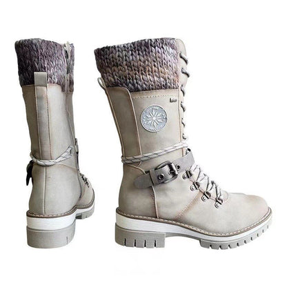Autumn And Winter New Women's Riding Boots  Snow Boots