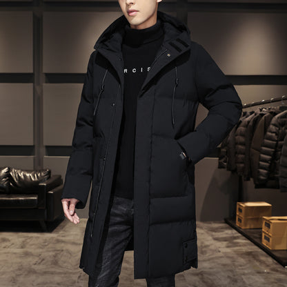 Men's Winter Cotton Coats Coat Thick Mid-length