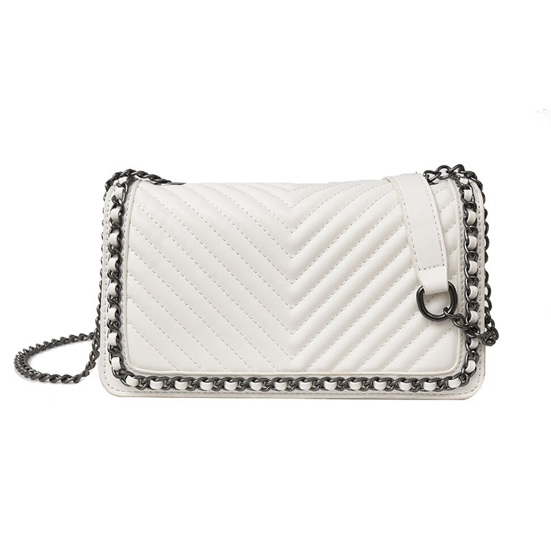 Embroidery Thread Chain Portable Shoulder Crossbody Bag