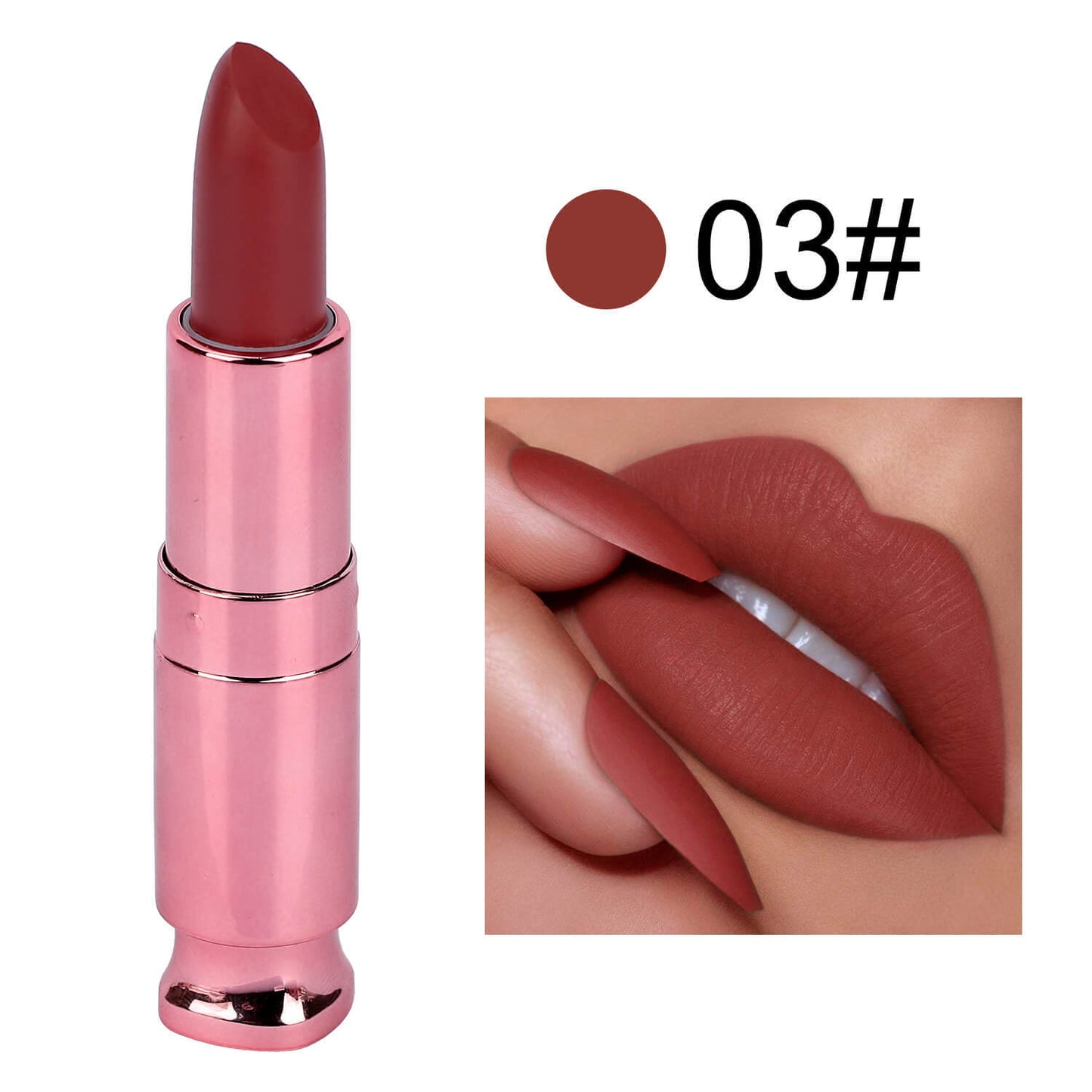 Color lipstick Matte No Stain On Cup Long Lasting