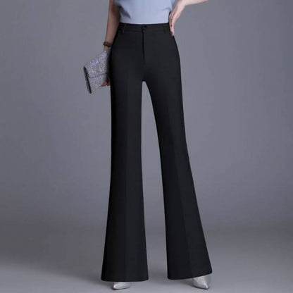 White High-waist Women's Loose Casual Pants