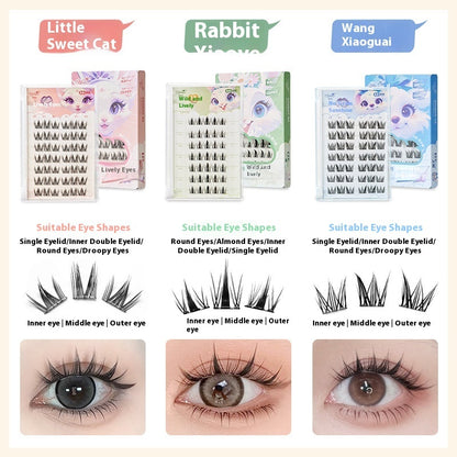 Glue-free Self-adhesive Eyelash False Eyelashes