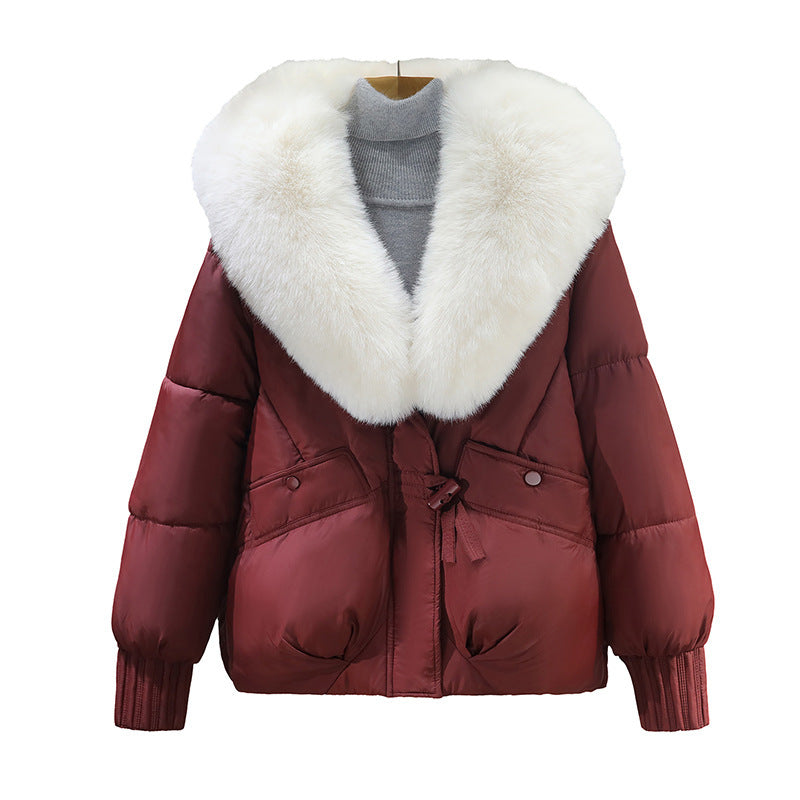 Fur Collar  Style Light Luxury Coat
