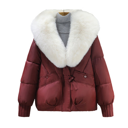 Fur Collar  Style Light Luxury Coat