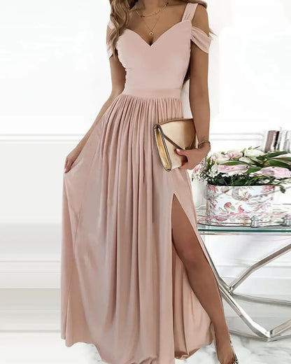 Long Floor Length Elegant Dress