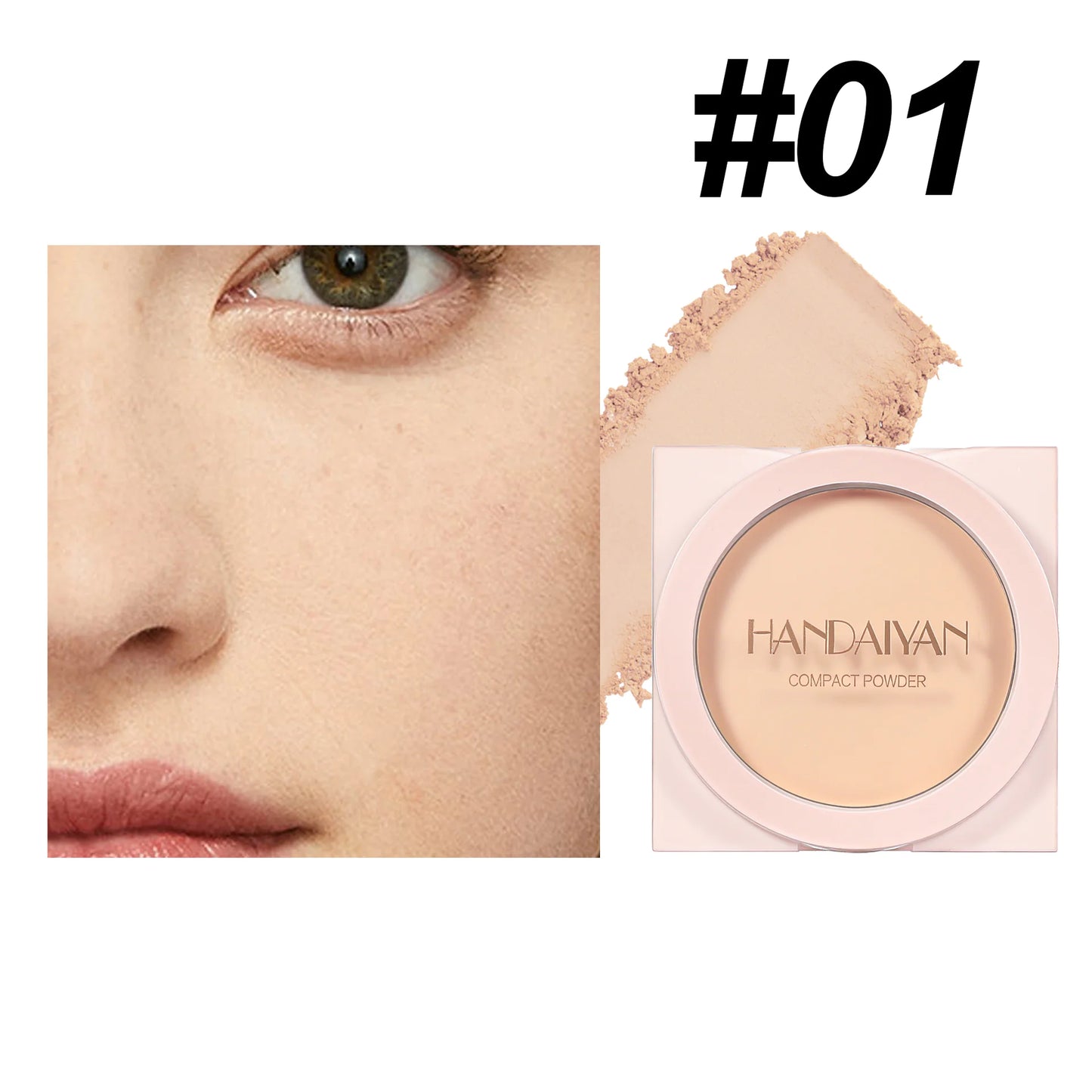 Invisible Pore Waterproof Press Powder