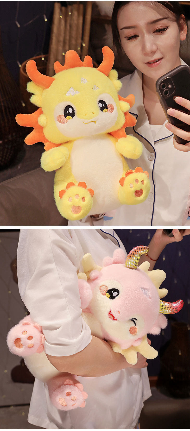 Cartoon Dragon Doll Plush Toys