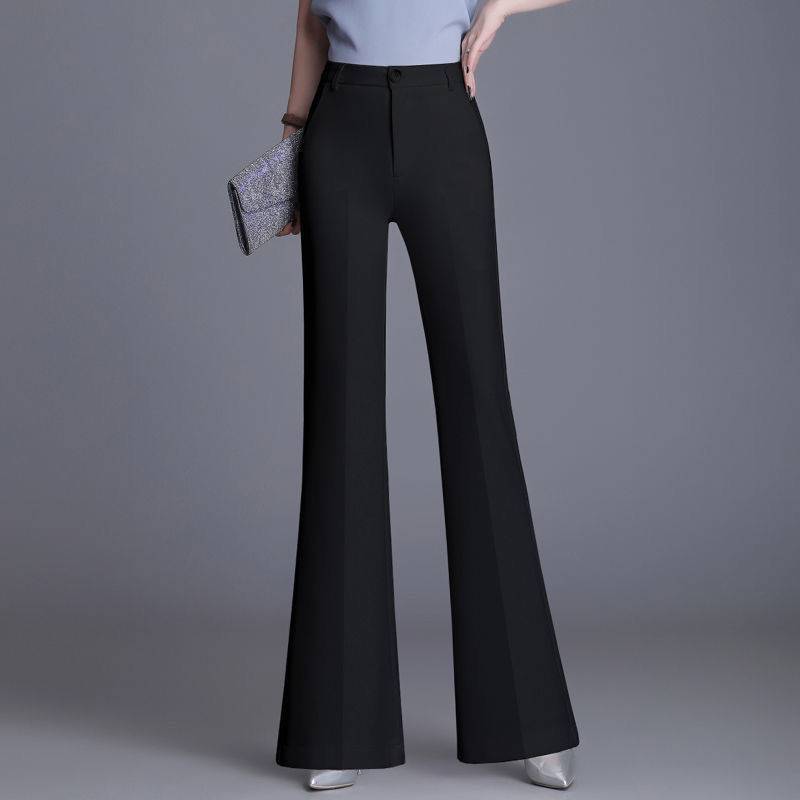 White High-waist Women's Loose Casual Pants