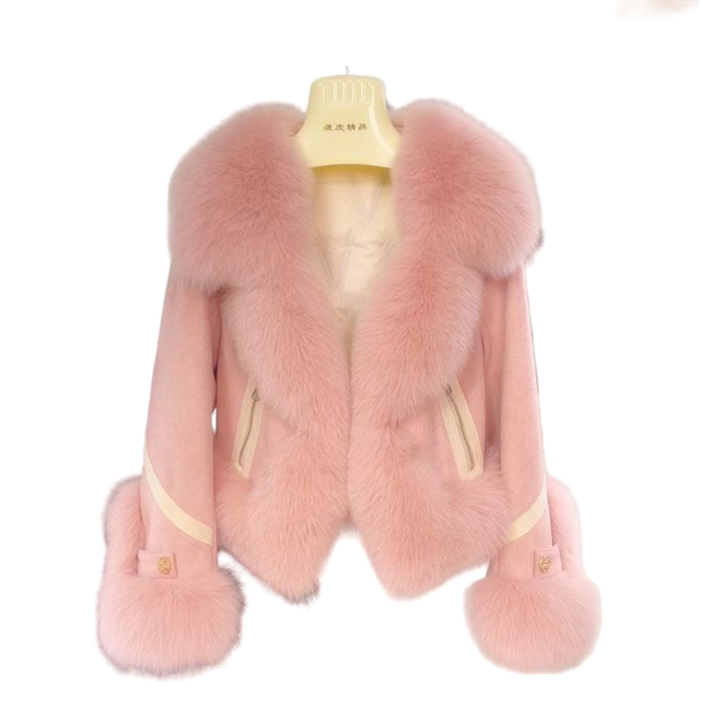 Women's Short Autumn And Winter Cotton Thick Fashion Fur Coat