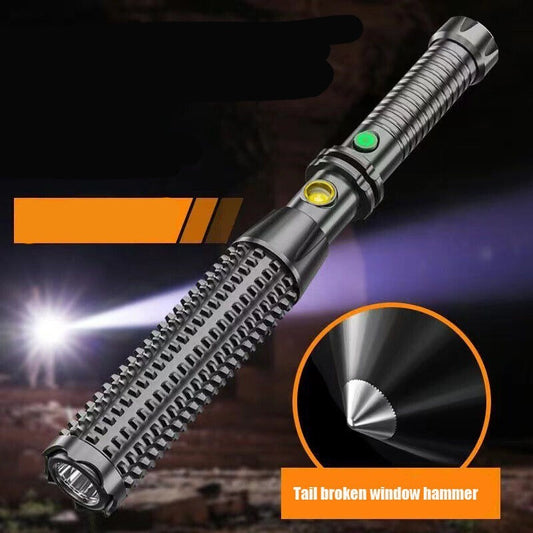 Defensive Broken Window LED Torchl Light Tactical Flashlight Rechargeable Lamp