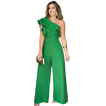 Loose Straight  Women's Jumpsuit