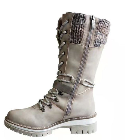 Autumn And Winter New Women's Riding Boots  Snow Boots