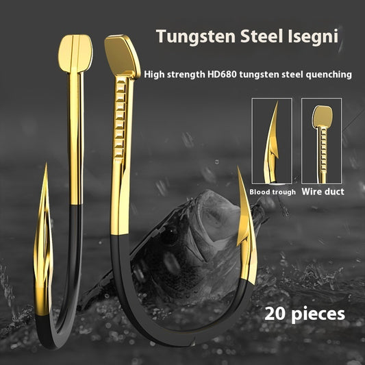 Tungsten Steel Thickened And Hardened Fish Hook