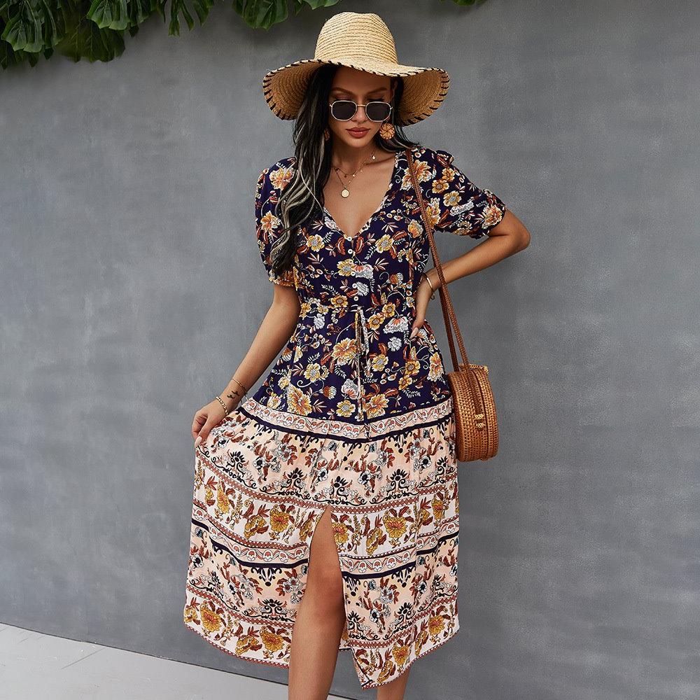 Summer New Product Women's Dress Holiday Style Dress