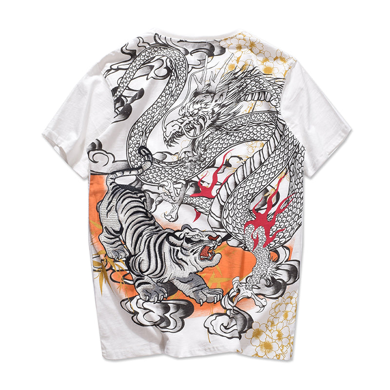 Dragon tiger short sleeve