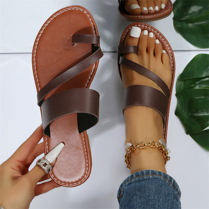 Women Wear Casual Large Sandals