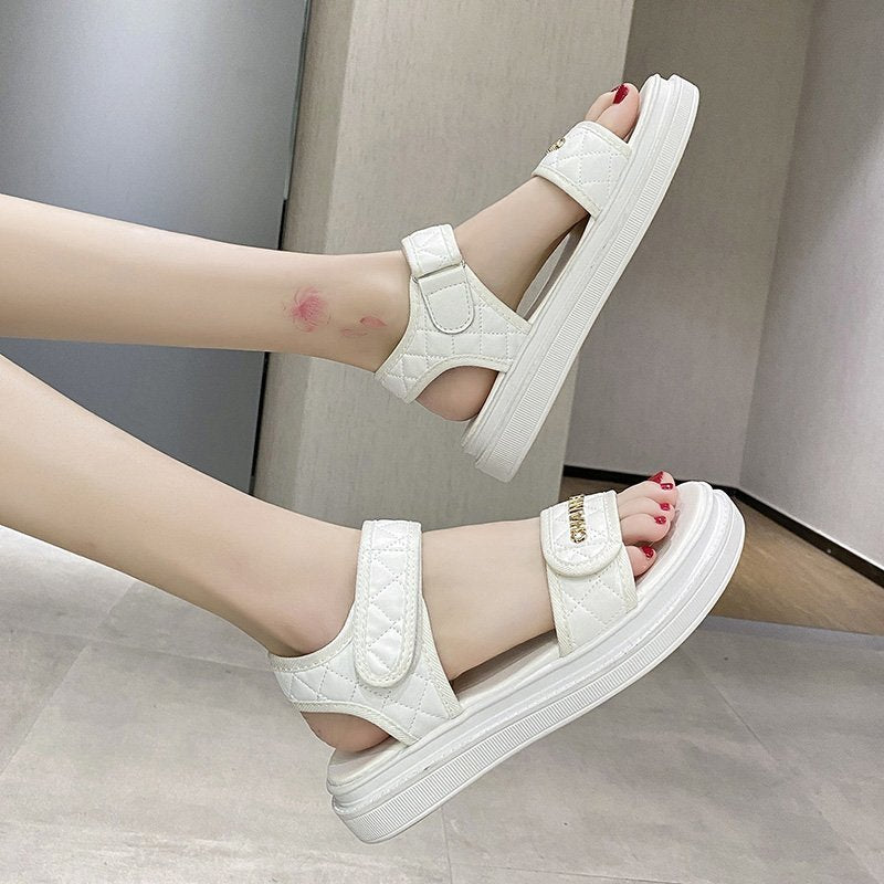 Fashion Word With Velcro Student Shoes