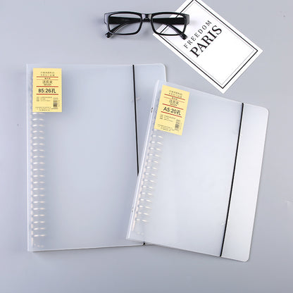 Class Notepad 26-Hole A5 Looped Horizontal Line Binder