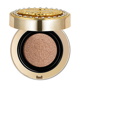 Lucky Gold Coin Air Cushion Cream Full Coverage Oil Control Moisturizing Nourish Long Lasting Natural Facial Makeup Foundation