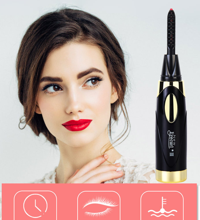 USB charging eyelash curler mini portable