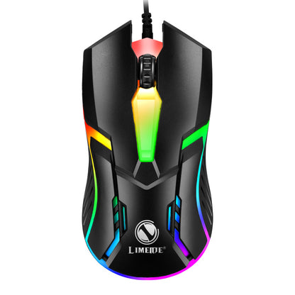 Wired Backlit Usb Mouse For Competitive Gaming