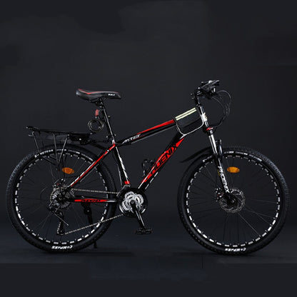 Variable Speed Shock Absorption Mountain Bike