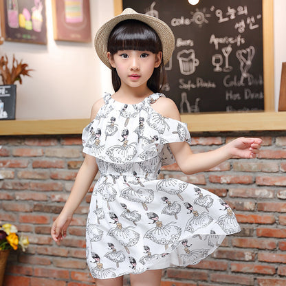 Super Western Princess Dress Little Girl Cake Dress