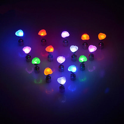 LED electronic light earrings