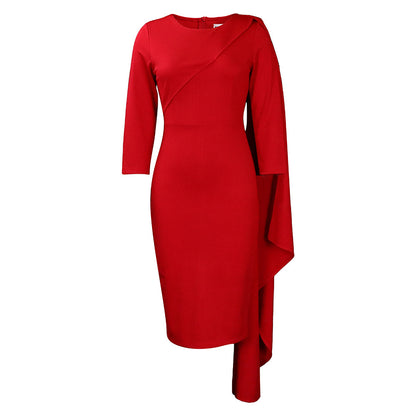 Women's Cloak Sleeve Mini Dress