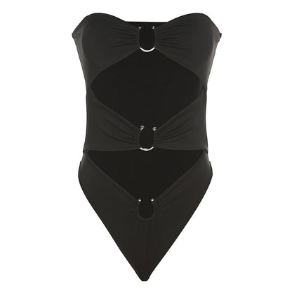 Sexy Hollowed Out Slim-fit Jumpsuit
