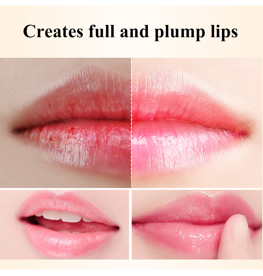 Hyaluronic Acid Long-lasting Nourishing Lip Balm Lip Plumper Moisturizing Reduce Fine Lines Relieve Dryness Lip Care