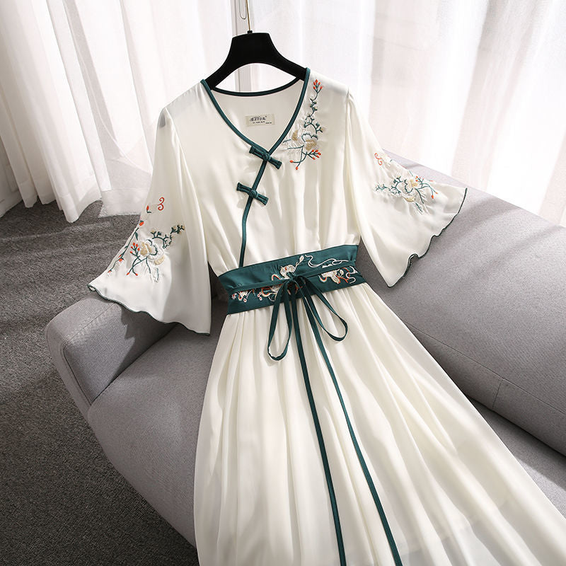 Women's Summer Embroidery Dress