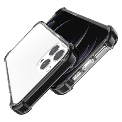 Transparent Two Tone Acrylic Square Phone Case