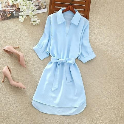 Summer shirt dress