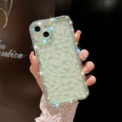 Phone Protection Diamond Pattern Silicone Case