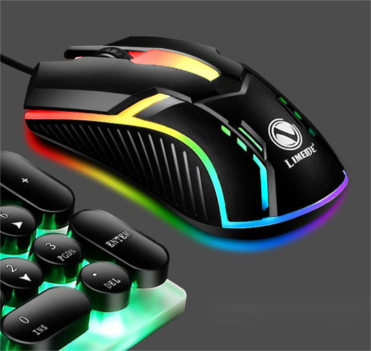 Wired Backlit Usb Mouse For Competitive Gaming