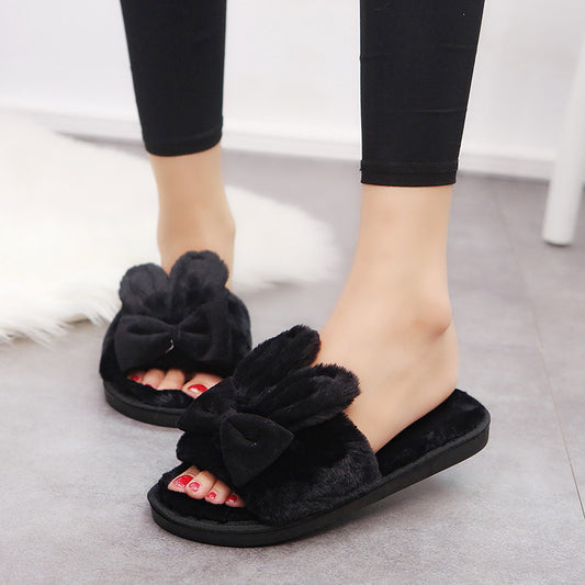 Home Furry Slippers