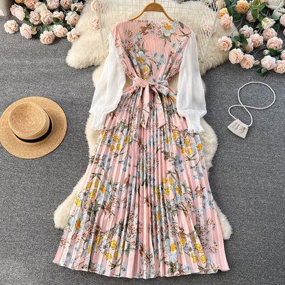 Women's Fashion Ethnic Style Printed Dresses