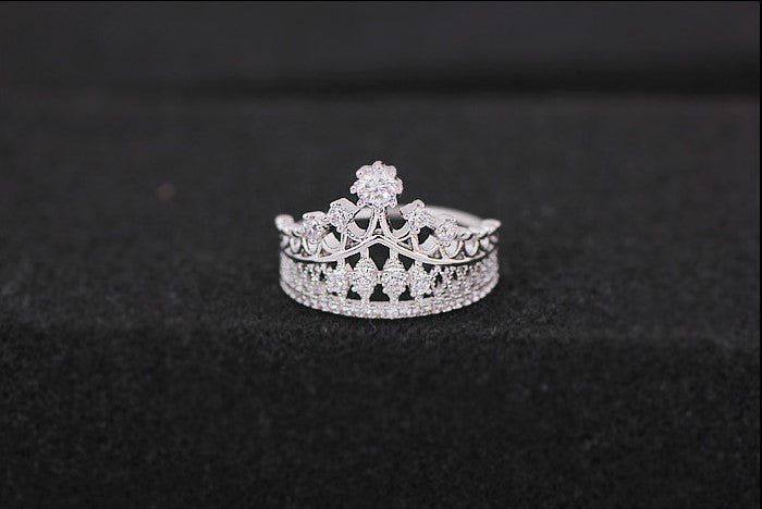 Crown Ring Women's Two-piece Ring