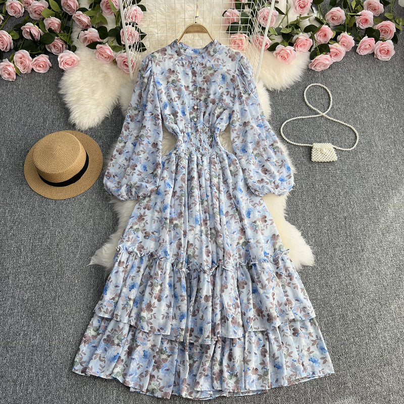 Women's Seaside Holiday Floral Dress