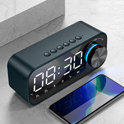 Home Desktop LED Digital Clock Bedside Luminous Bluetooth Speaker